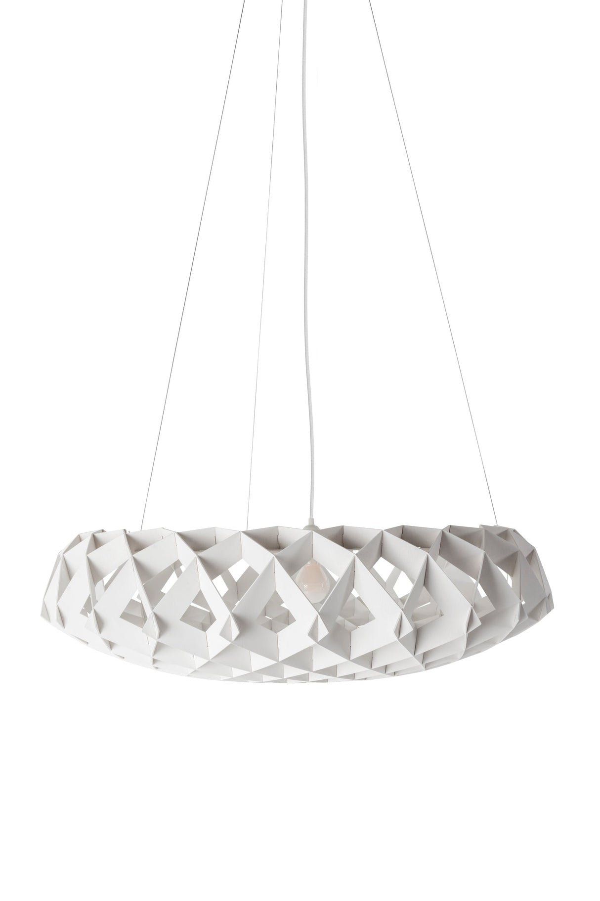 Pilke Signature 95 Pendant White – from Amos Lighting + Home
