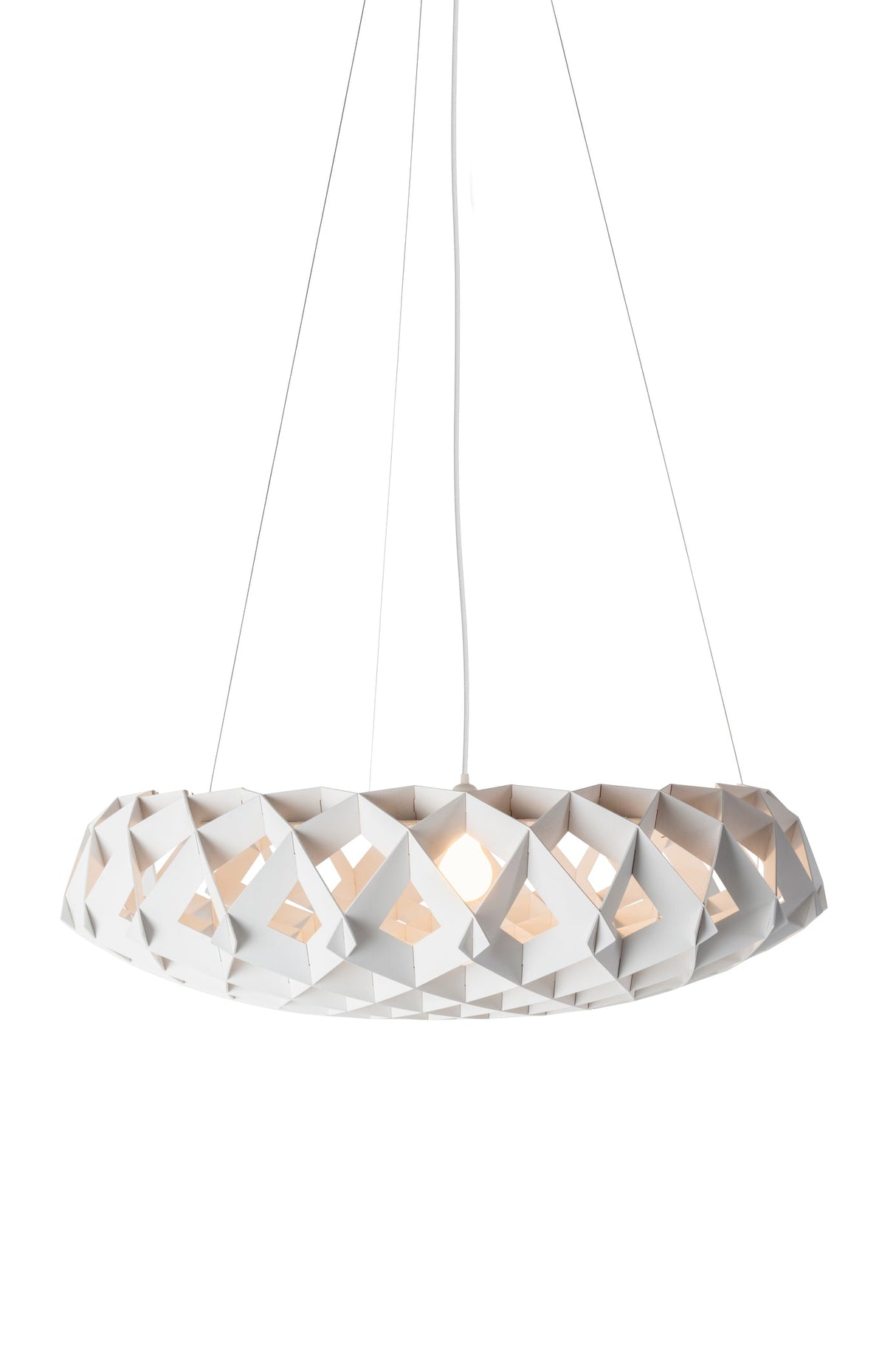 Pilke Signature 95 Pendant White – from Amos Lighting + Home