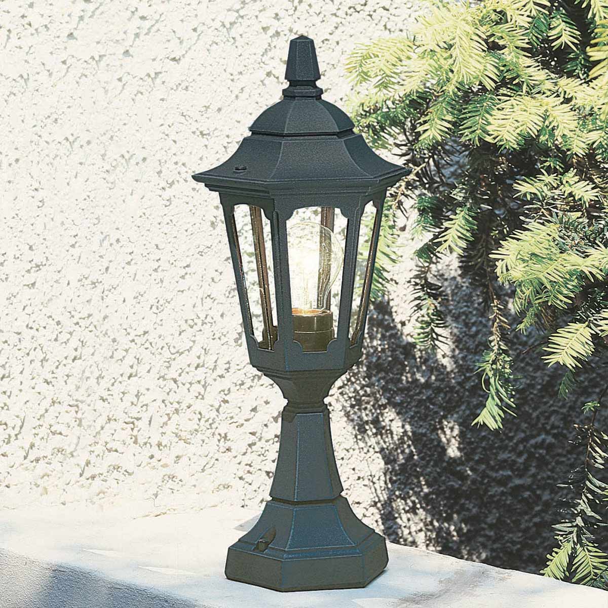 Elstead Parish Mini 1 Light Pedestal Lantern