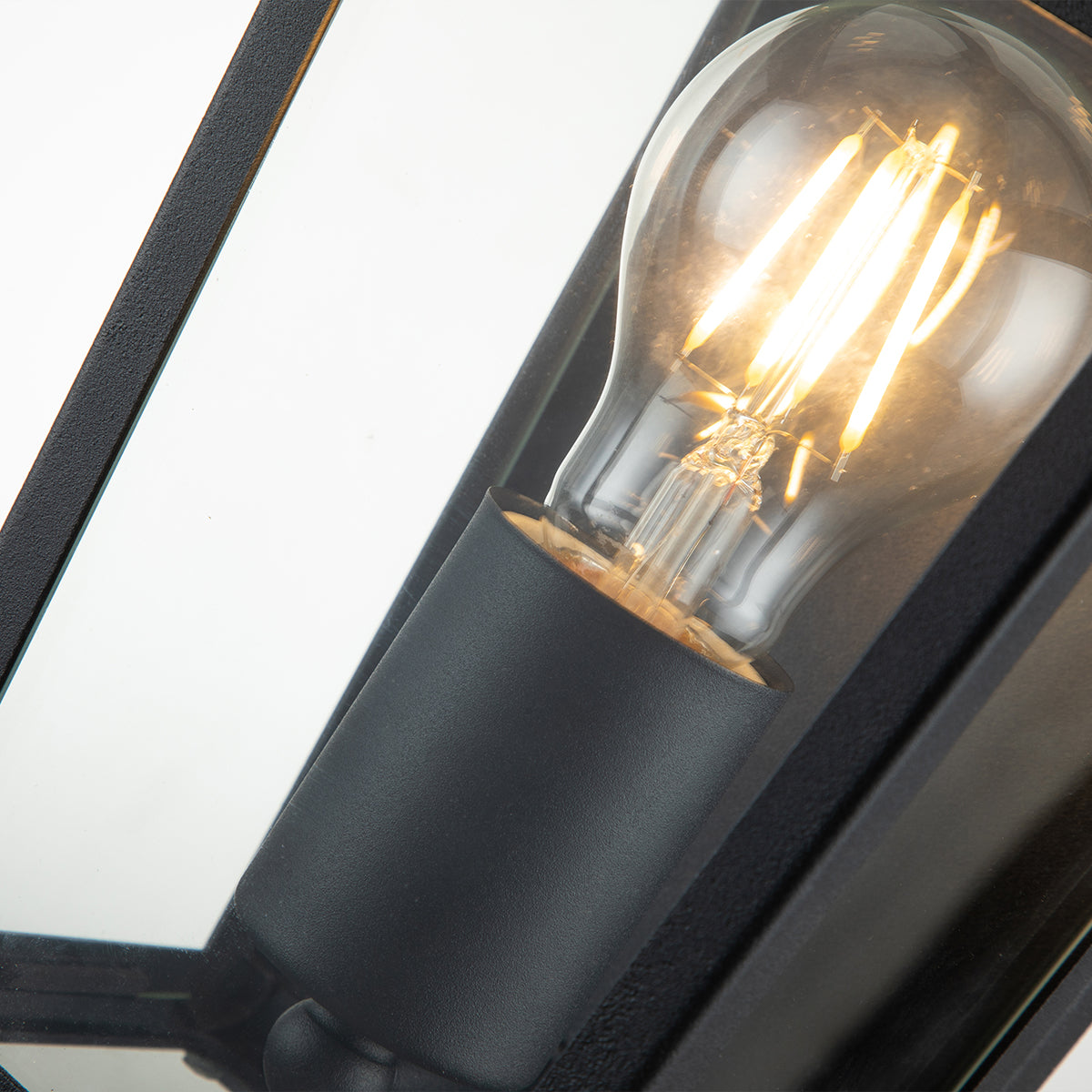 Quintiesse Alford Half Outdoor Wall Lantern IP44 – from Amos Lighting + Home