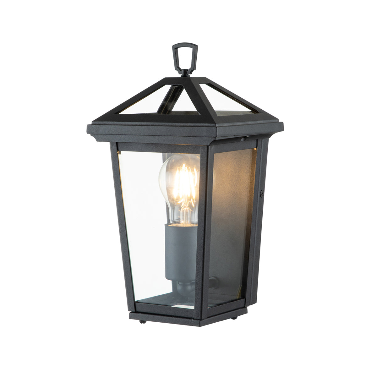 Quintiesse Alford Half Outdoor Wall Lantern IP44 – from Amos Lighting + Home
