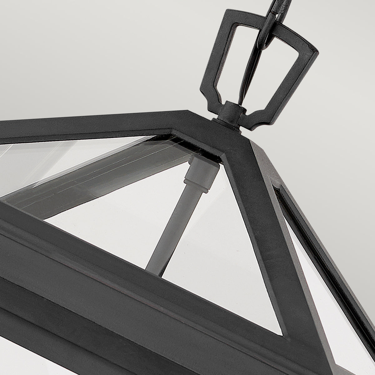 Quintiesse Alford Large Outdoor Pendant Chain Lantern IP44 – from Amos Lighting + Home