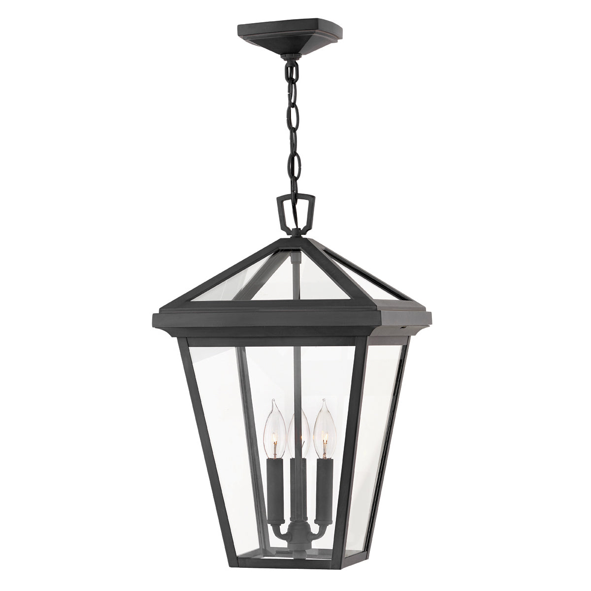 Quintiesse Alford Large Outdoor Pendant Chain Lantern IP44 – from Amos Lighting + Home