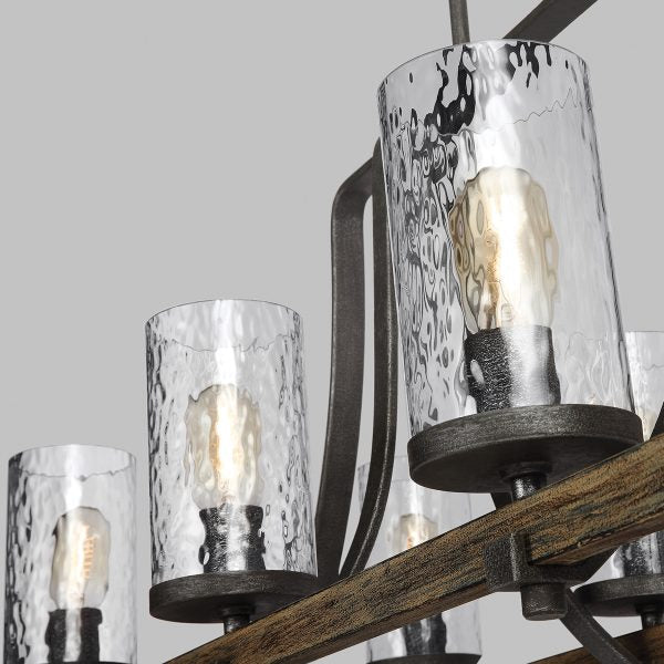 Quintiesse Angelo 8 Light Bar Pendant Chandelier – from Amos Lighting + Home