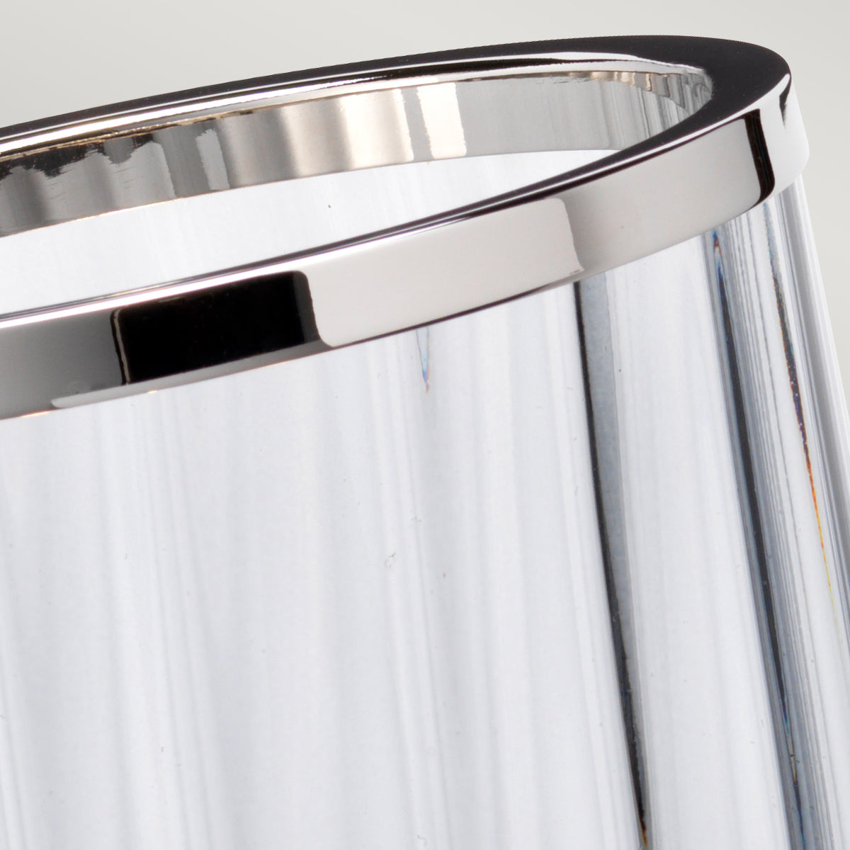 Quintiesse Arno Table Lamp Smoke & Polished Nickel – from Amos Lighting + Home