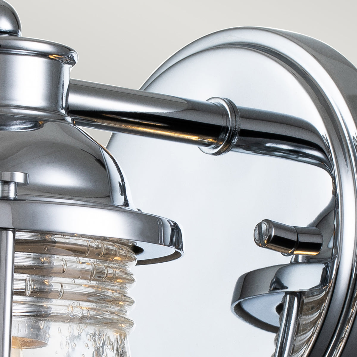 Quintiesse Ashlandbay Bathroom Wall Light Polished Chrome IP44 – from Amos Lighting + Home