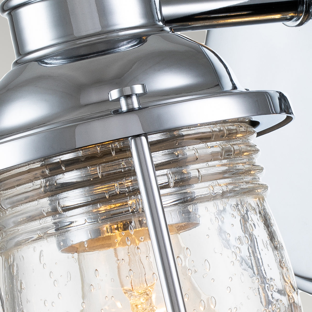 Quintiesse Ashlandbay Bathroom Wall Light Polished Chrome IP44 – from Amos Lighting + Home