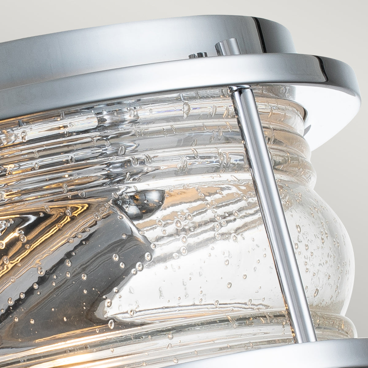 Quintiesse Ashlandbay Flush Mounted Bathroom Polished Chrome IP44 – from Amos Lighting + Home