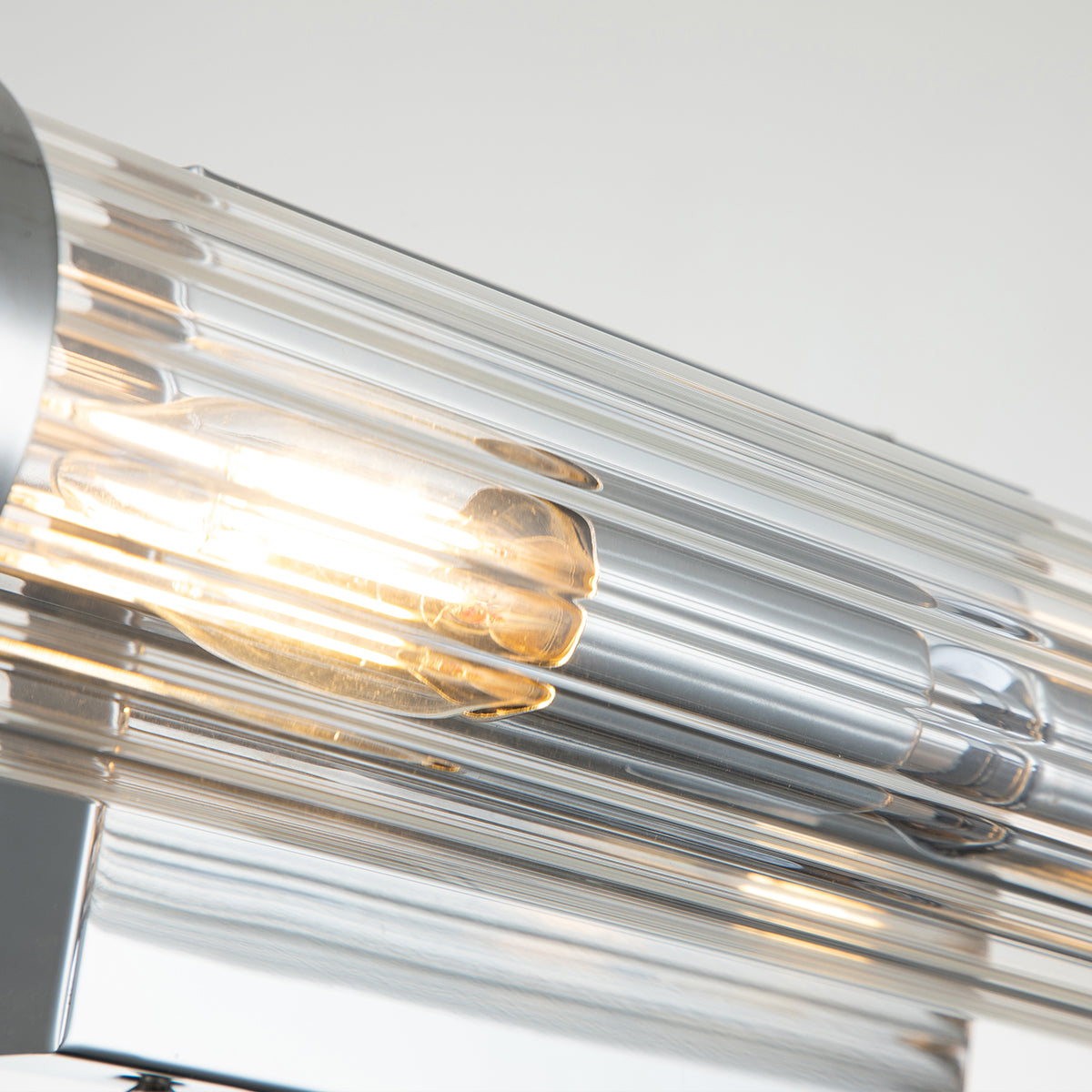 Quintiesse Azores 2 lt Bathroom Wall Light Polished Chrome IP44 – from Amos Lighting + Home