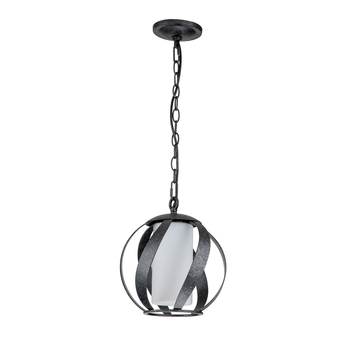 Quintiesse Blacksmith Single Ironwork Indoor/Outdoor Pendant IP44 – from Amos Lighting + Home
