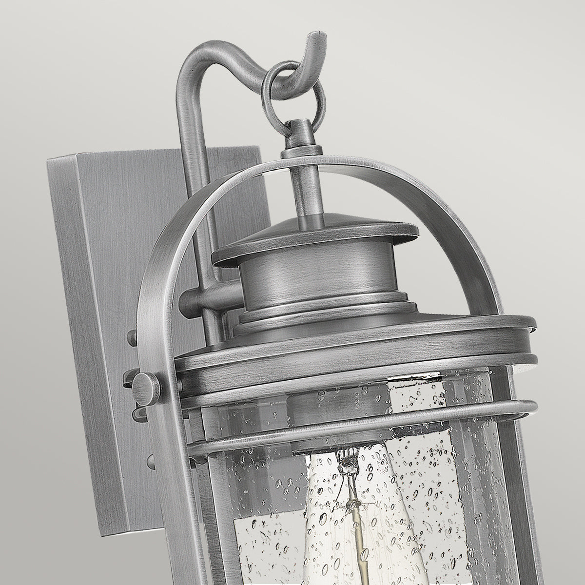 Quintiesse Booker Outdoor Medium Wall Lantern Aluminium IP44 – from Amos Lighting + Home