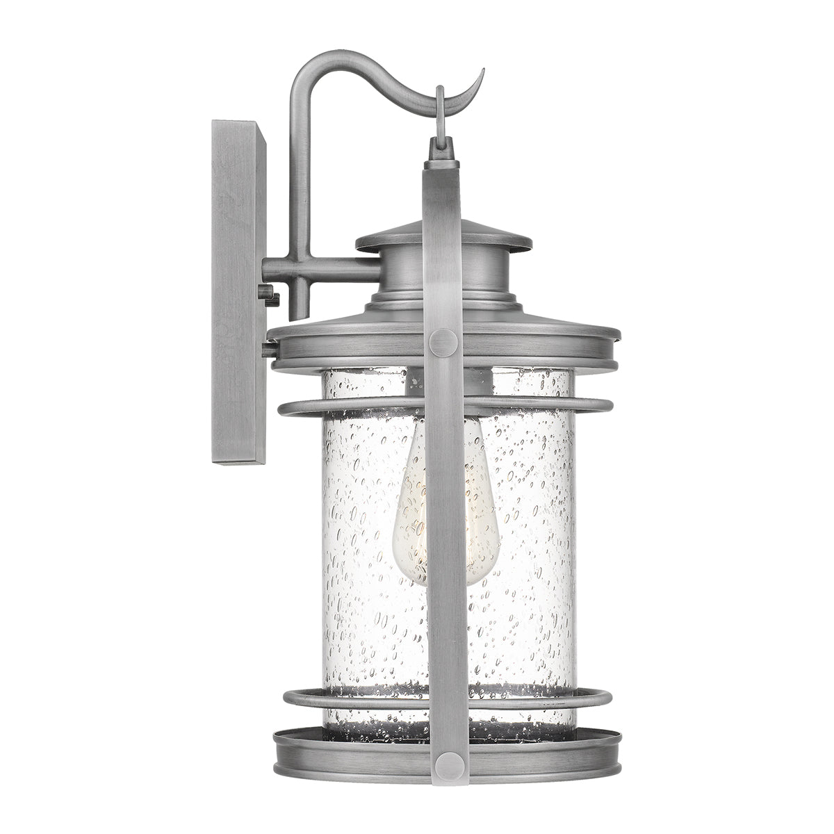 Quintiesse Booker Outdoor Medium Wall Lantern Aluminium IP44 – from Amos Lighting + Home