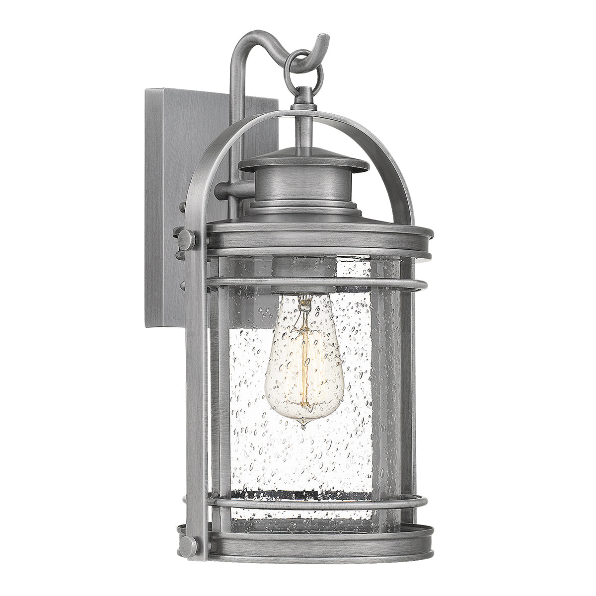 Quintiesse Booker Outdoor Medium Wall Lantern Aluminium IP44 – from Amos Lighting + Home