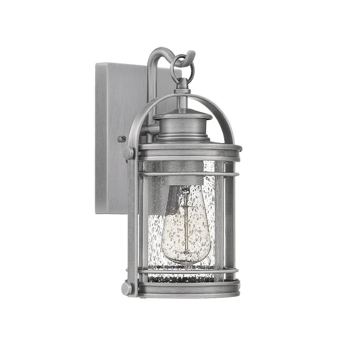 Quintiesse Booker Outdoor Small Wall Lantern Aluminium IP44 – from Amos Lighting + Home