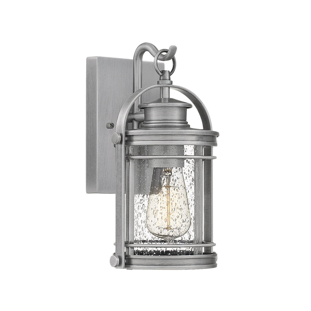 Quintiesse Booker Outdoor Small Wall Lantern Aluminium IP44 – from Amos Lighting + Home