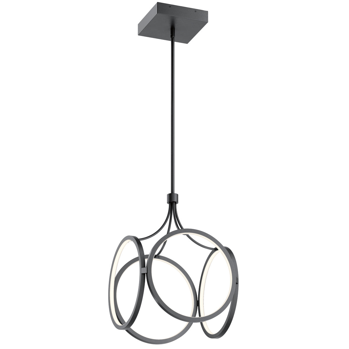 Quintiesse Ciri LED Pendant, Matt Black – from Amos Lighting + Home