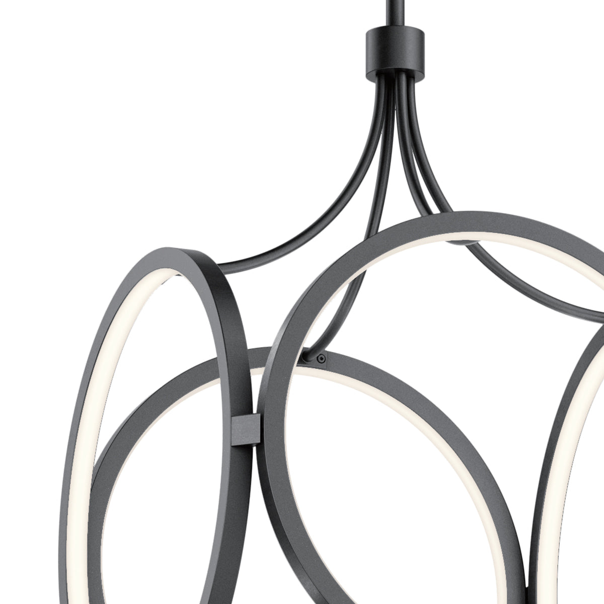 Quintiesse Ciri LED Pendant, Matt Black – from Amos Lighting + Home