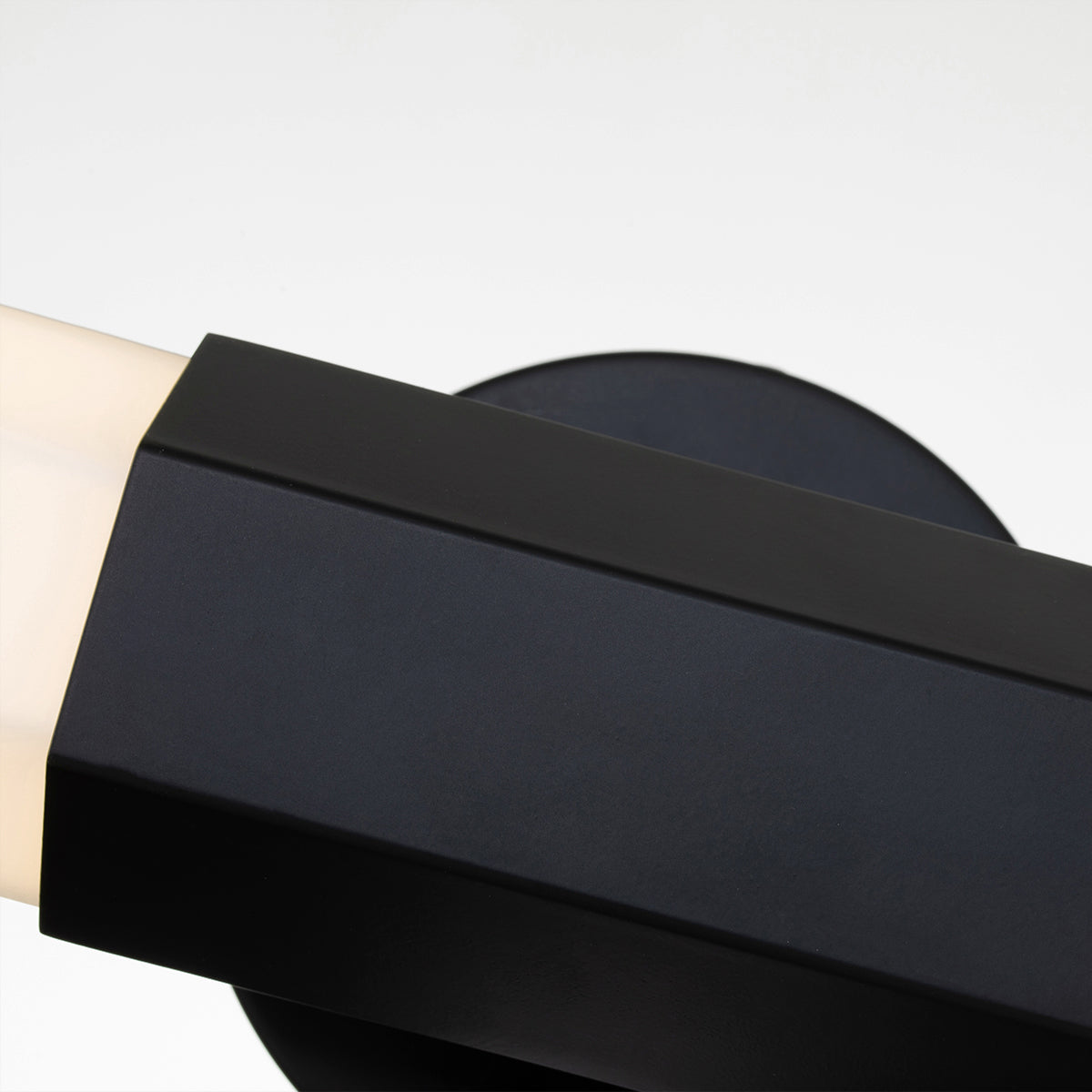 Quintiesse Facet Double Bathroom Wall Light Matte Black – from Amos Lighting + Home