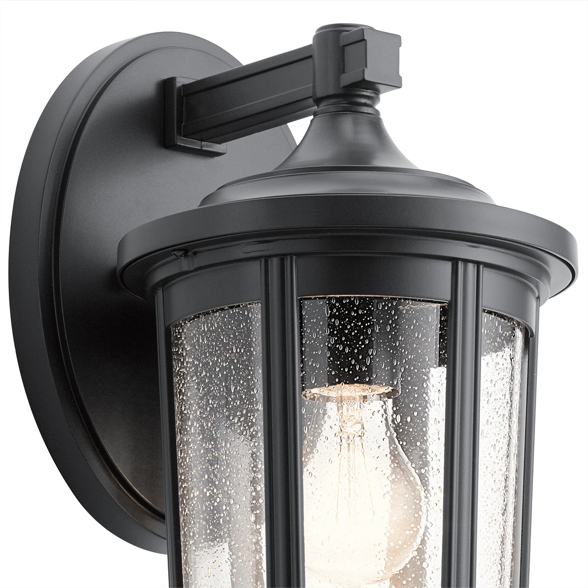 Quintiesse Fairfield Large Outdoor Wall Lantern Black IP44 – from Amos Lighting + Home