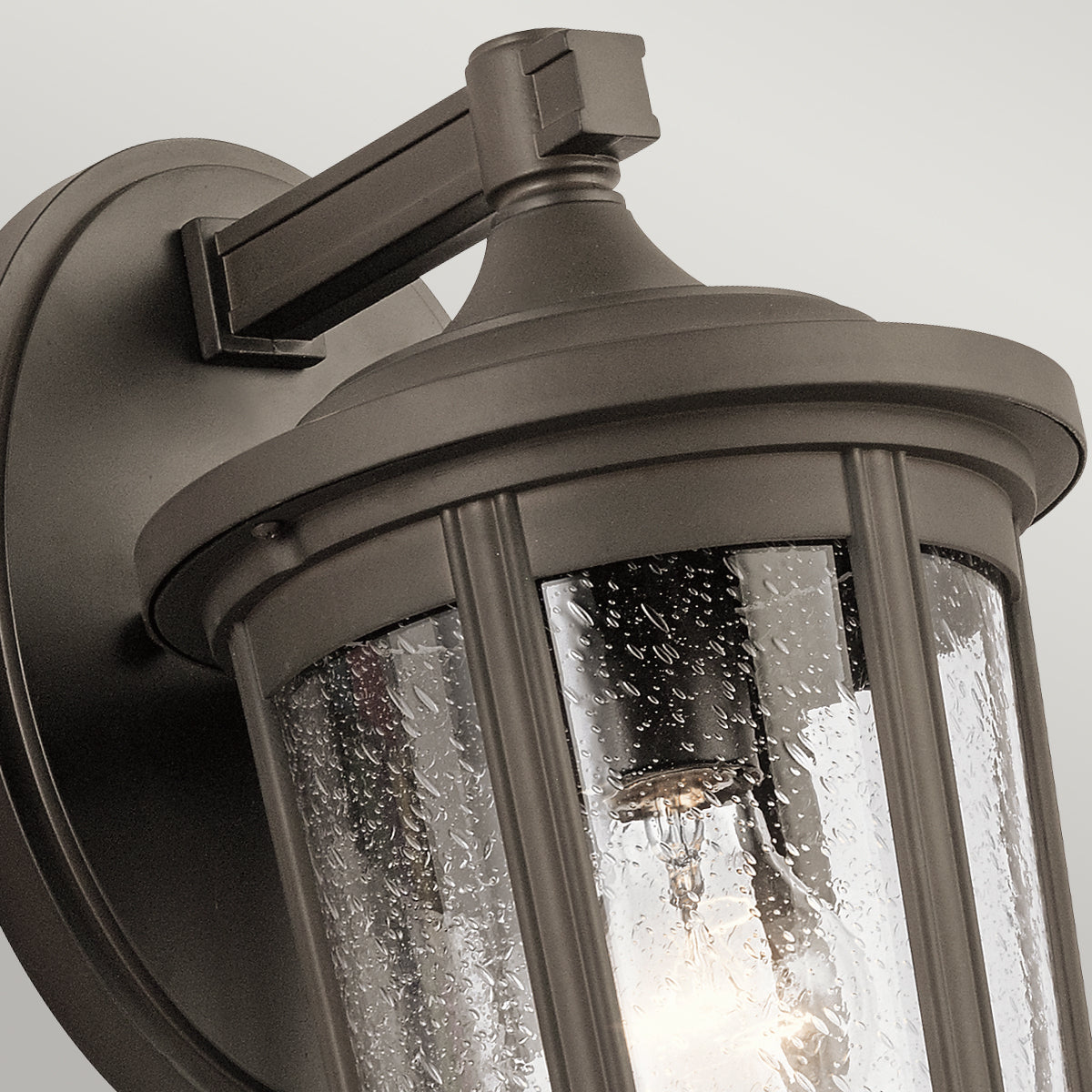 Quintiesse Fairfield Large Outdoor Wall Lantern Old Bronze IP44 – from Amos Lighting + Home
