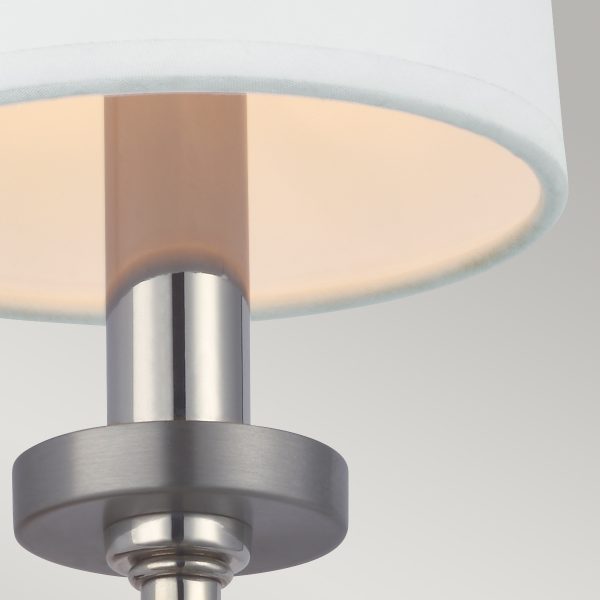 Quintiesse Felixstowe Bathroom Wall Light IP44 – from Amos Lighting + Home