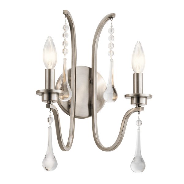 Quintiesse Karlee 2 Light Wall Light – from Amos Lighting + Home
