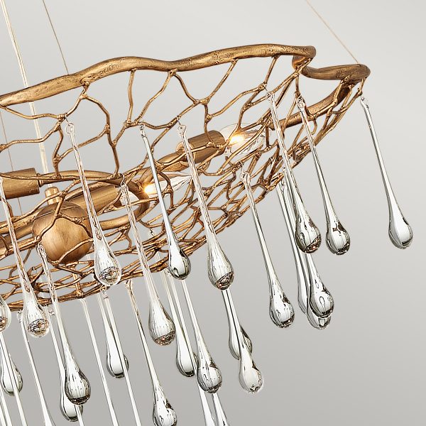 Quintiesse Laguna 4 Light Pendant Chandelier – from Amos Lighting + Home