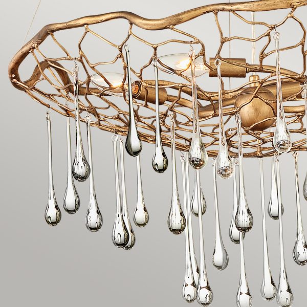 Quintiesse Laguna 4 Light Pendant Chandelier – from Amos Lighting + Home