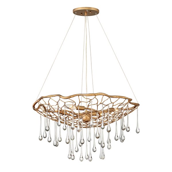 Quintiesse Laguna 4 Light Pendant Chandelier – from Amos Lighting + Home