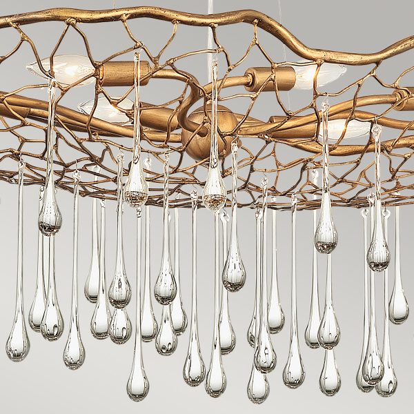Quintiesse Laguna 8 Light Pendant Chandelier – from Amos Lighting + Home