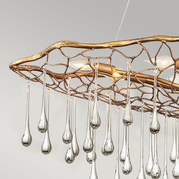 Quintiesse Laguna 8 Light Pendant Chandelier – from Amos Lighting + Home