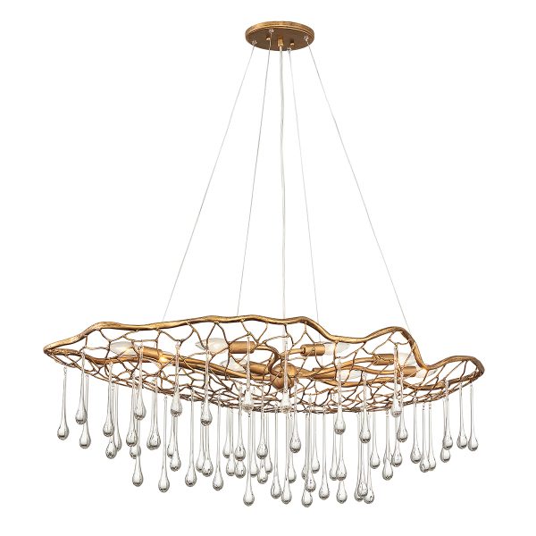 Quintiesse Laguna 8 Light Pendant Chandelier – from Amos Lighting + Home