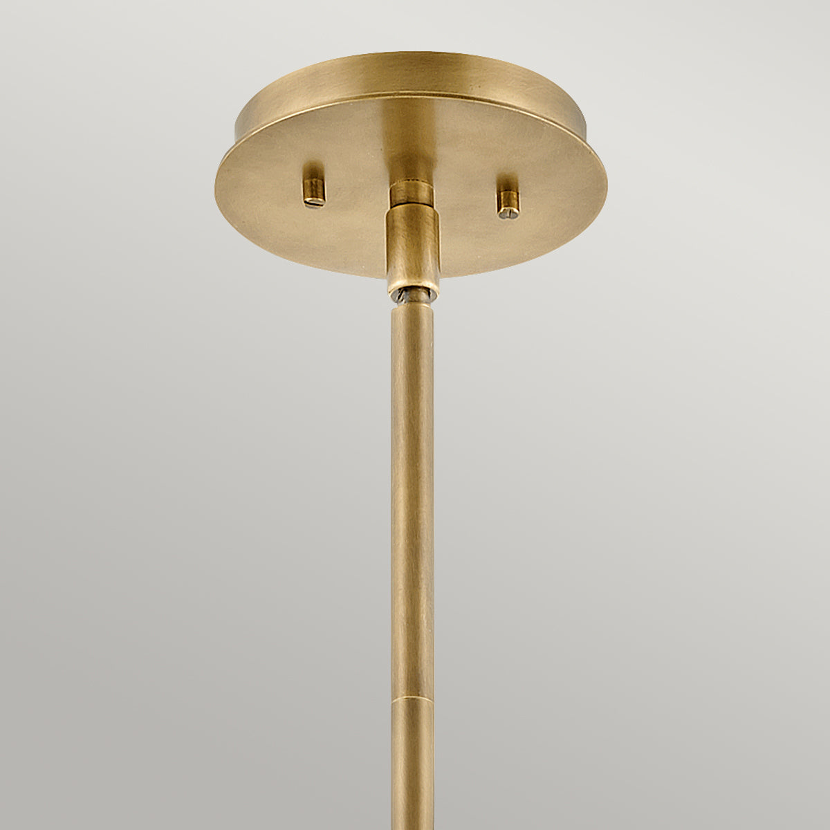 Quintiesse Lotus Single Pendant Heritage Brass – from Amos Lighting + Home