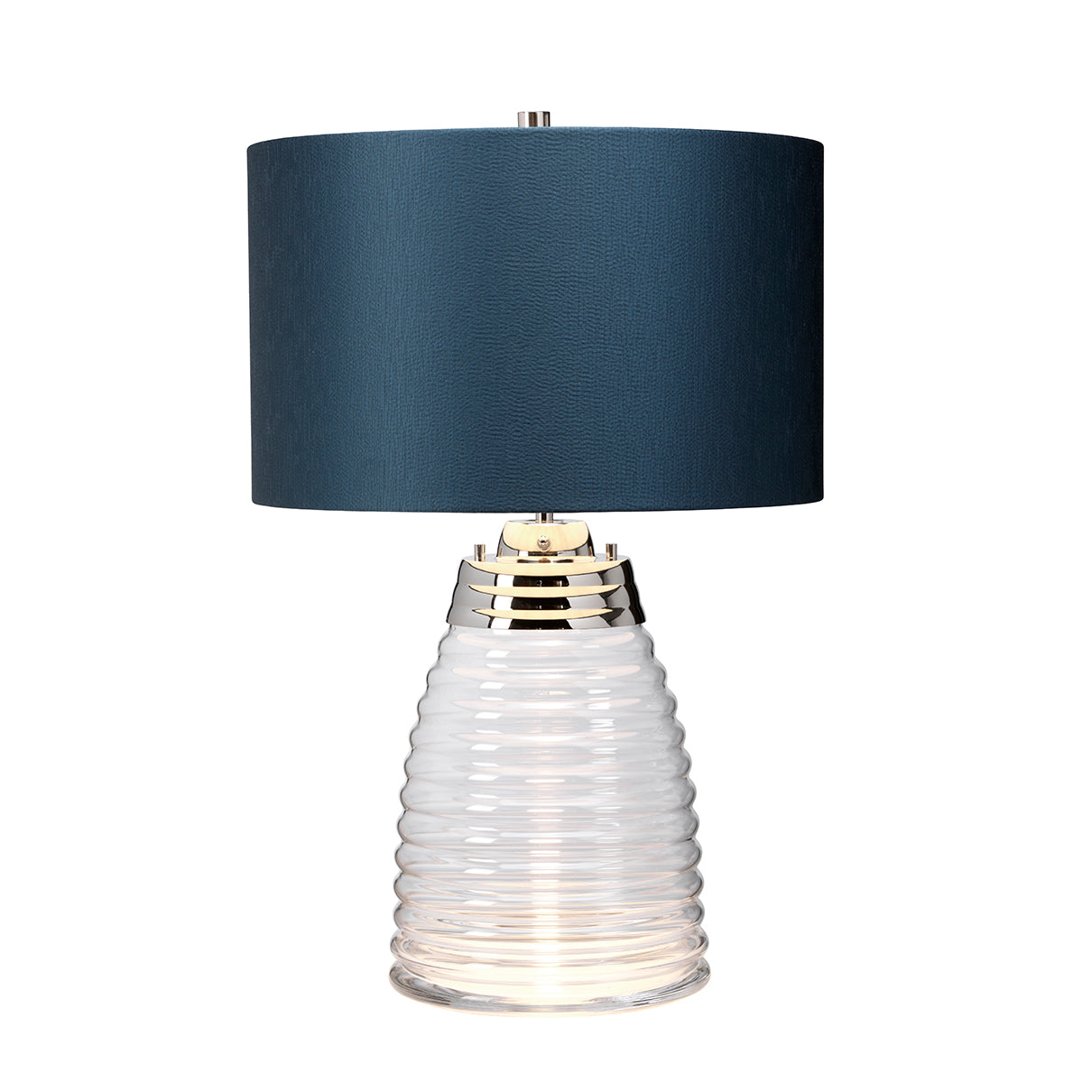 Quintiesse Milne Table Lamp Teal – from Amos Lighting + Home