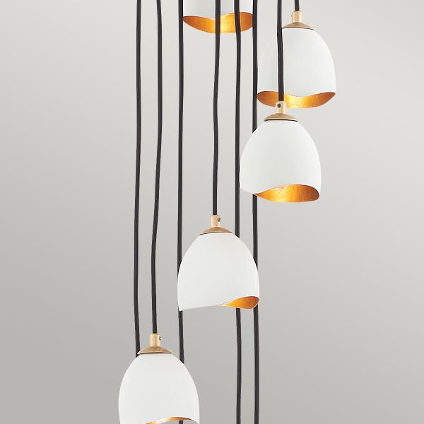 Quintiesse Nula 12 Light Cascade Pendant – from Amos Lighting + Home