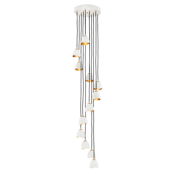 Quintiesse Nula 12 Light Cascade Pendant – from Amos Lighting + Home