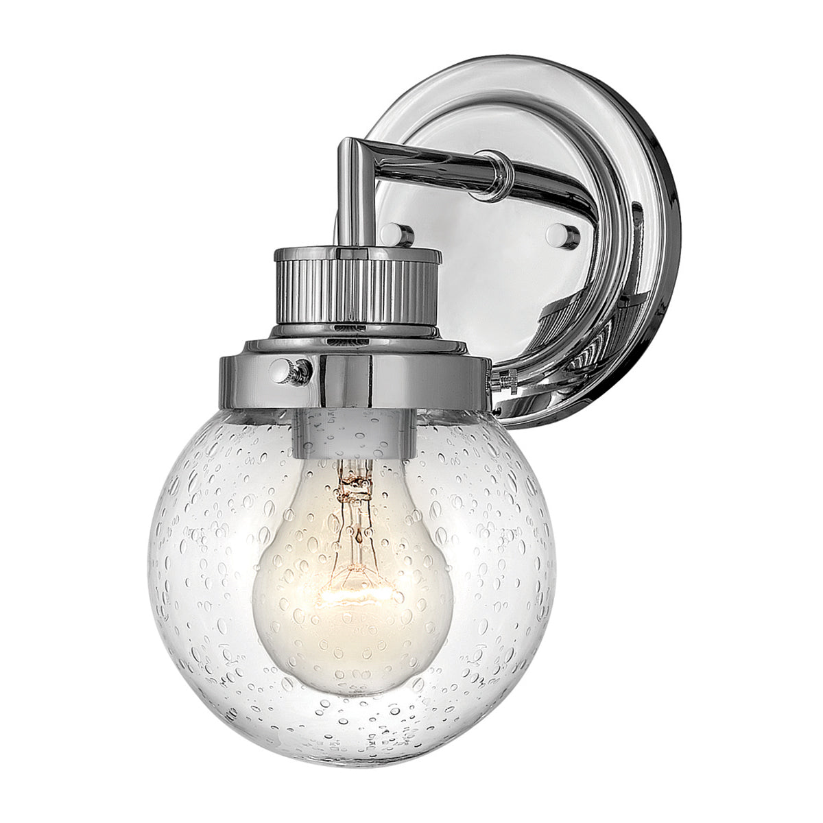 Quintiesse Poppy Bathroom Wall Light Polished Chrome – from Amos Lighting + Home