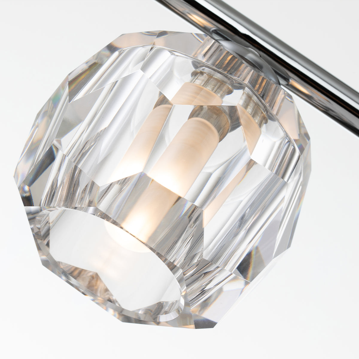 Quintiesse Regalia 3 lt Bathroom Wall Light Crystal and Polished Chrome IP44 – from Amos Lighting + Home