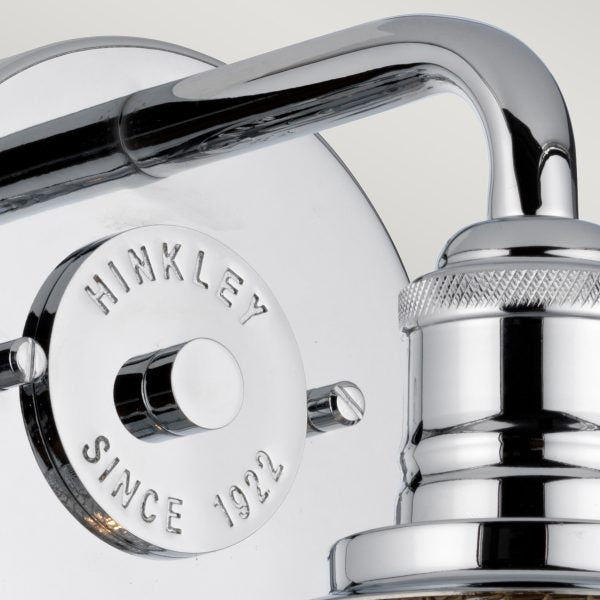 Quintiesse Rigby Wall Light Polished Chrome IP44 – from Amos Lighting + Home