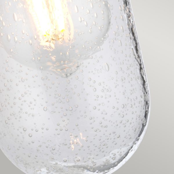 Quintiesse Rigby Wall Light Polished Chrome IP44 – from Amos Lighting + Home