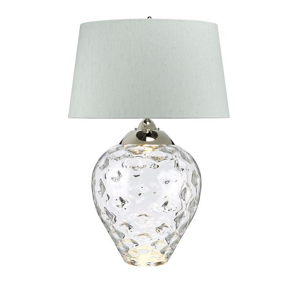 Quintiesse Samara Large Table Lamp Clear – from Amos Lighting + Home