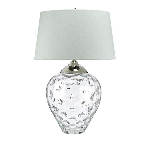Quintiesse Samara Large Table Lamp Clear – from Amos Lighting + Home