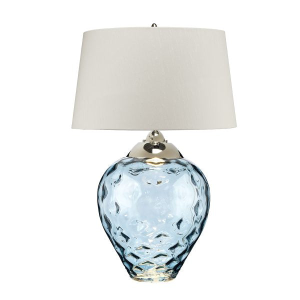 Quintiesse Samara Large Table Lamp Light Blue – from Amos Lighting + Home