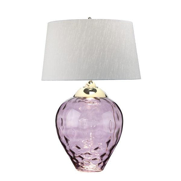 Quintiesse Samara Large Table Lamp Plum – from Amos Lighting + Home