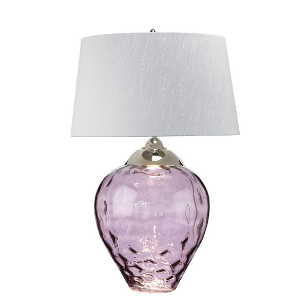Quintiesse Samara Large Table Lamp Plum – from Amos Lighting + Home