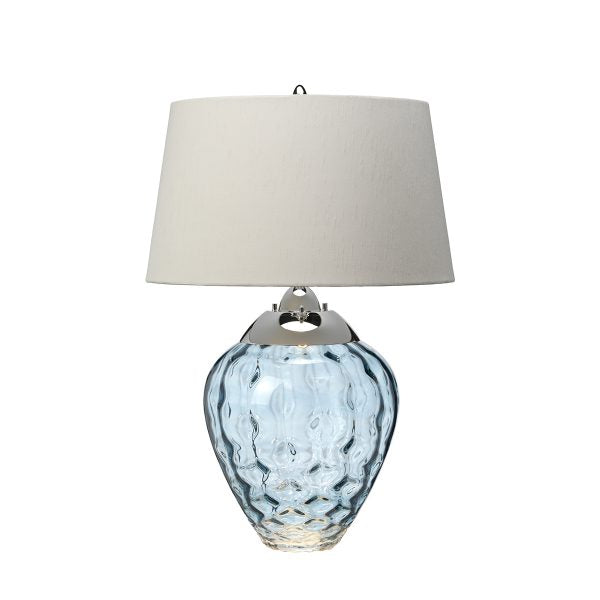 Quintiesse Samara Table Lamp Light Blue – from Amos Lighting + Home