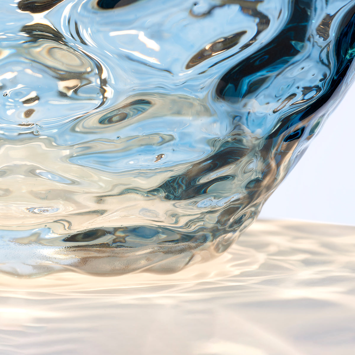 Quintiesse Samara Table Lamp Light Blue – from Amos Lighting + Home