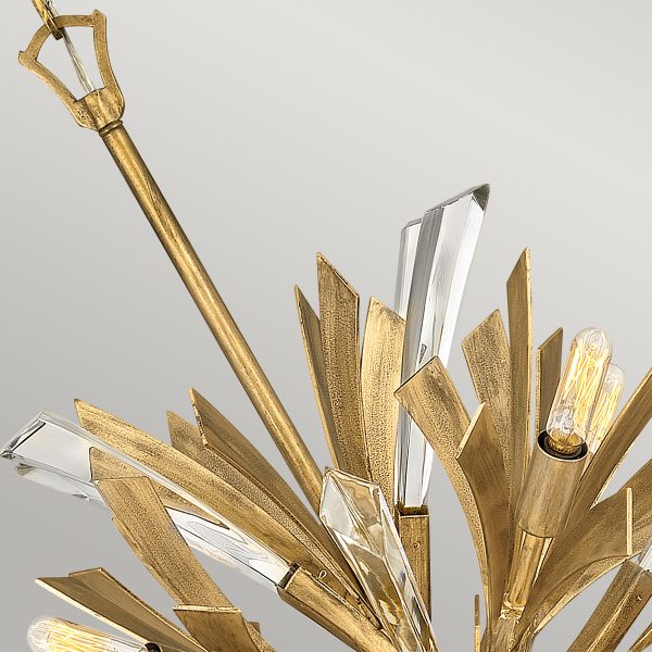 Quintiesse Vida 13 Light Small Pendant – from Amos Lighting + Home