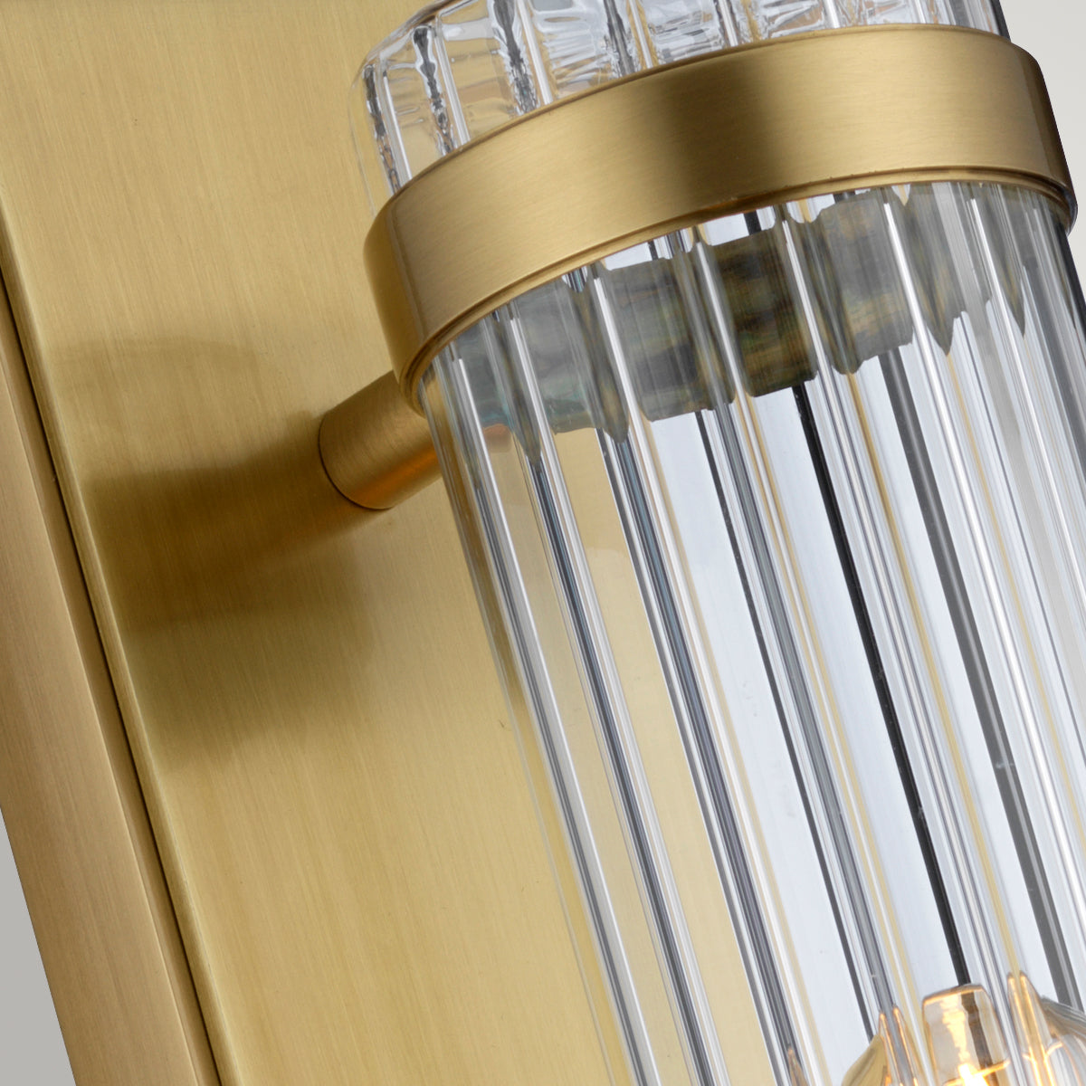 Quintiesse Wellington Bathroom Wall Light Aged Brass – from Amos Lighting + Home