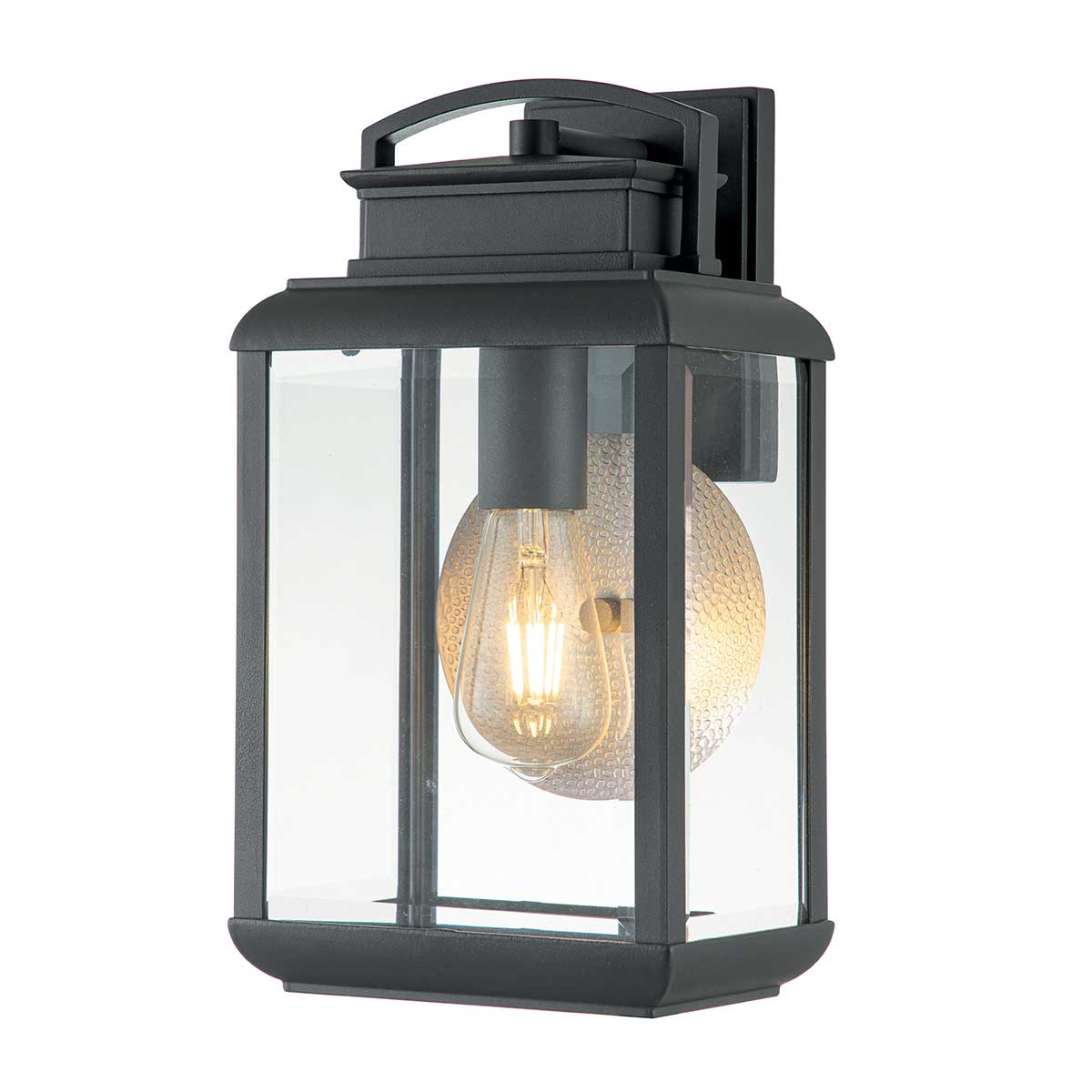 Quoizel Byron 1 Light Medium Wall Lantern Silver